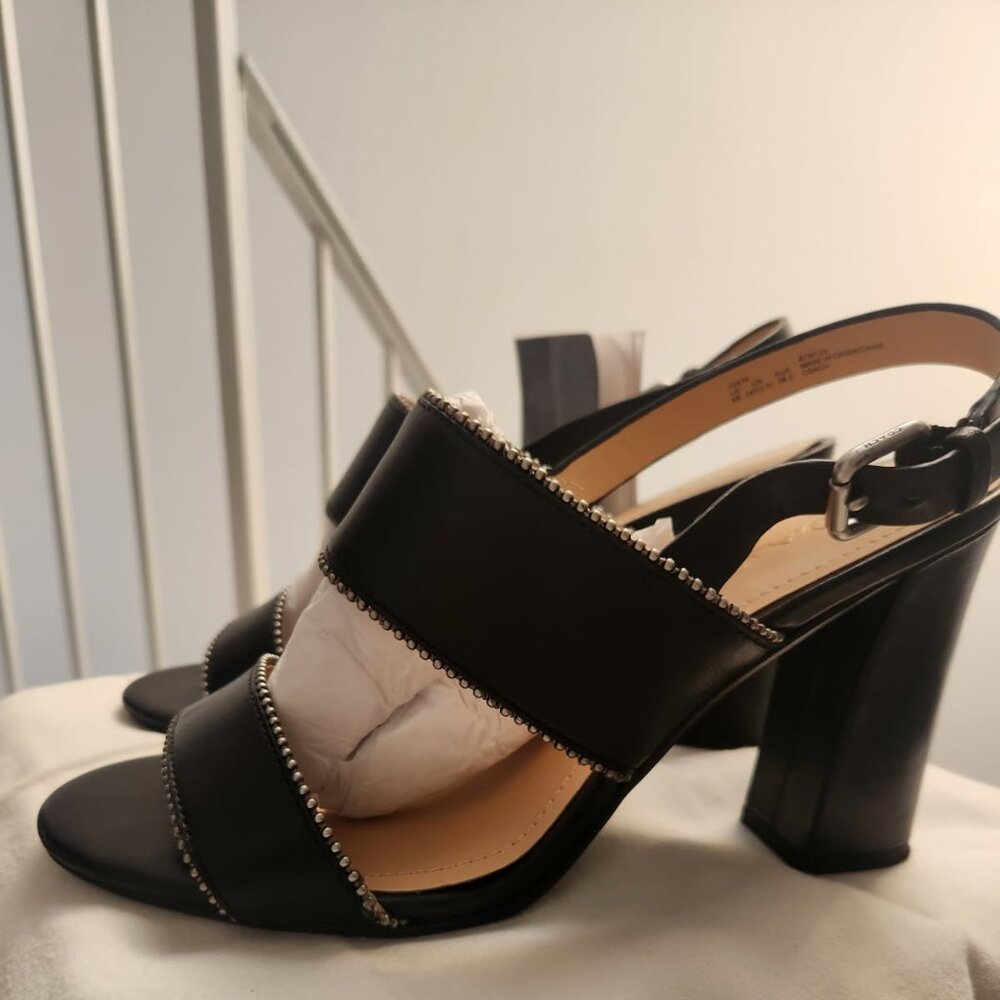 Coach Black Heels